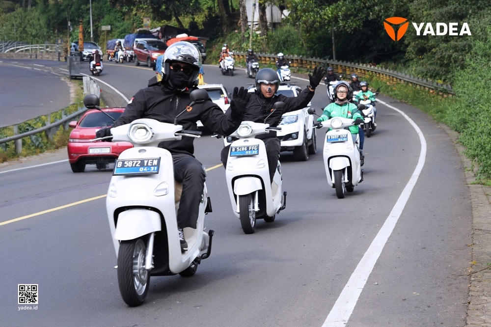 150+KM Challenge Yadea berhasil tuntaskan tantangan antarkota