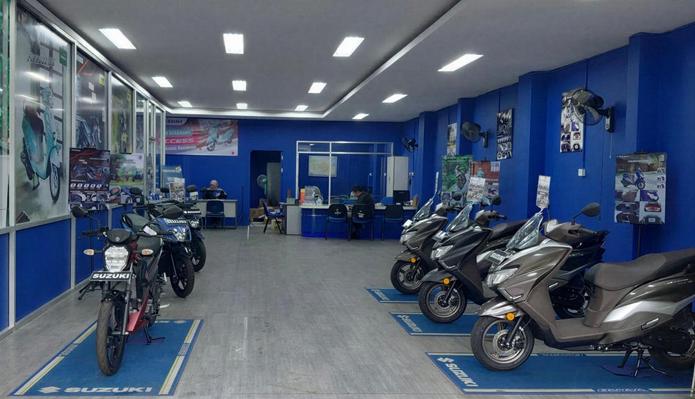 Fasilitas dealer sepeda motor Suzuki