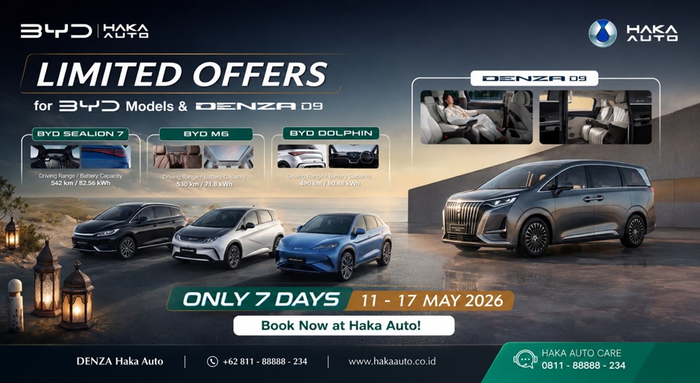 Flash Sale BYD Haka Auto