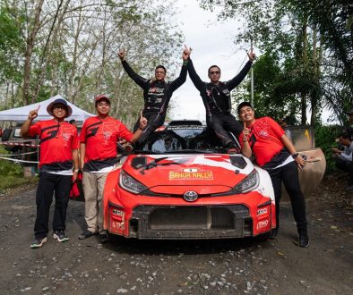 TGRI bersama GR Yaris Rally2 berhasil kuasai Kejurnas Rally 2026