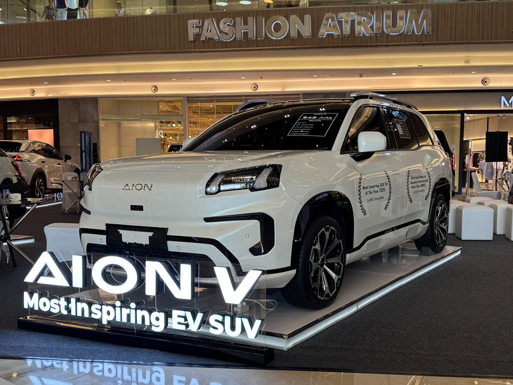 Aion V, SUV elektrik yang bisa jadi pilihan masyarakat di Surabaya