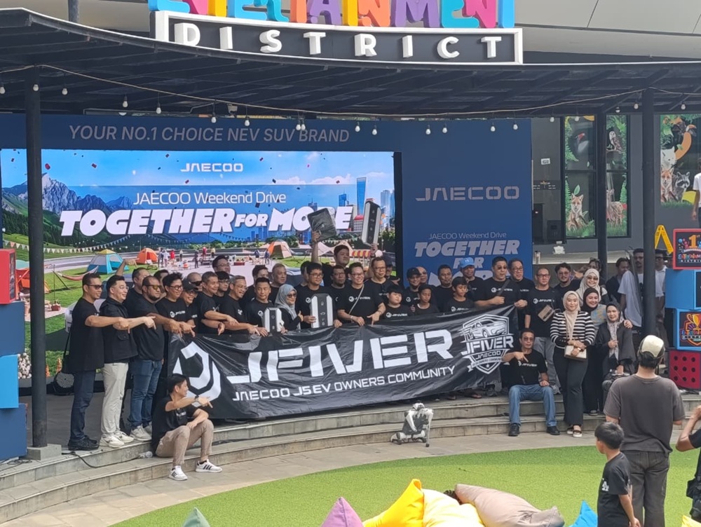 Komunitas J5 EV turut meramaikan event Jaecoo Weekend Drive