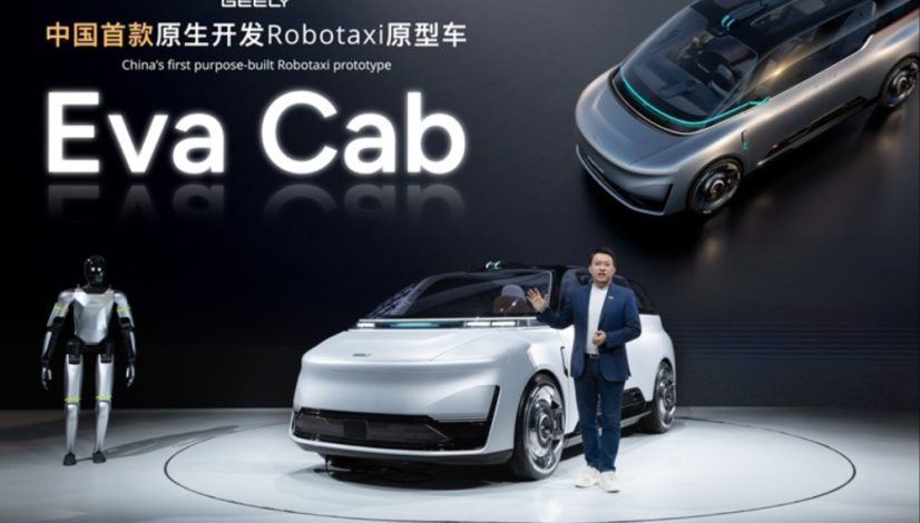 Eva Cab, robotaxi berbasis AI lansiran Geely
