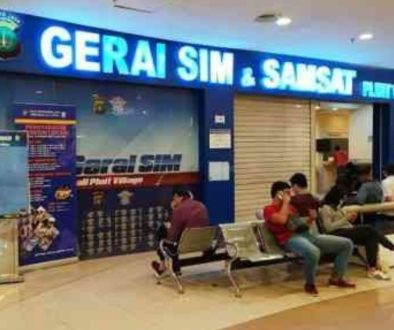 Ilustrasi Gerai SIM dan Samsat (Ist)