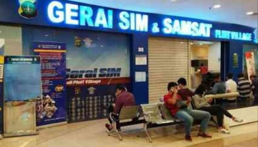 Ilustrasi Gerai SIM dan Samsat (Ist)
