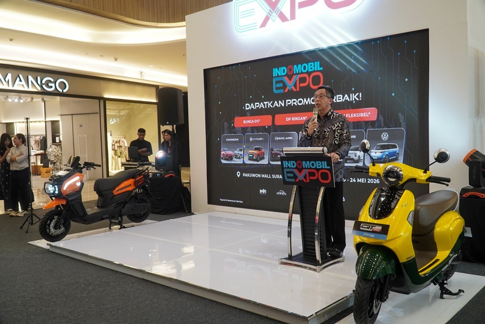 Indomobil eMotor turut menghadirkan lini sepeda motor andalan