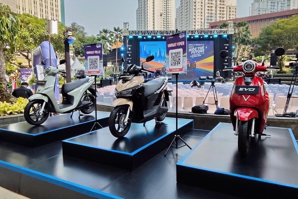 Pengumuman harga motor listrik VinFast