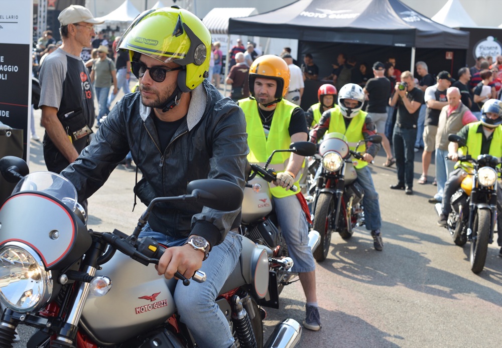 Parade motor Moto Guzzi akan menghiasi