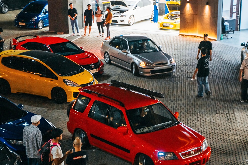Honda ajak konsumen menyalurkan hobi lewat Night Meet Up