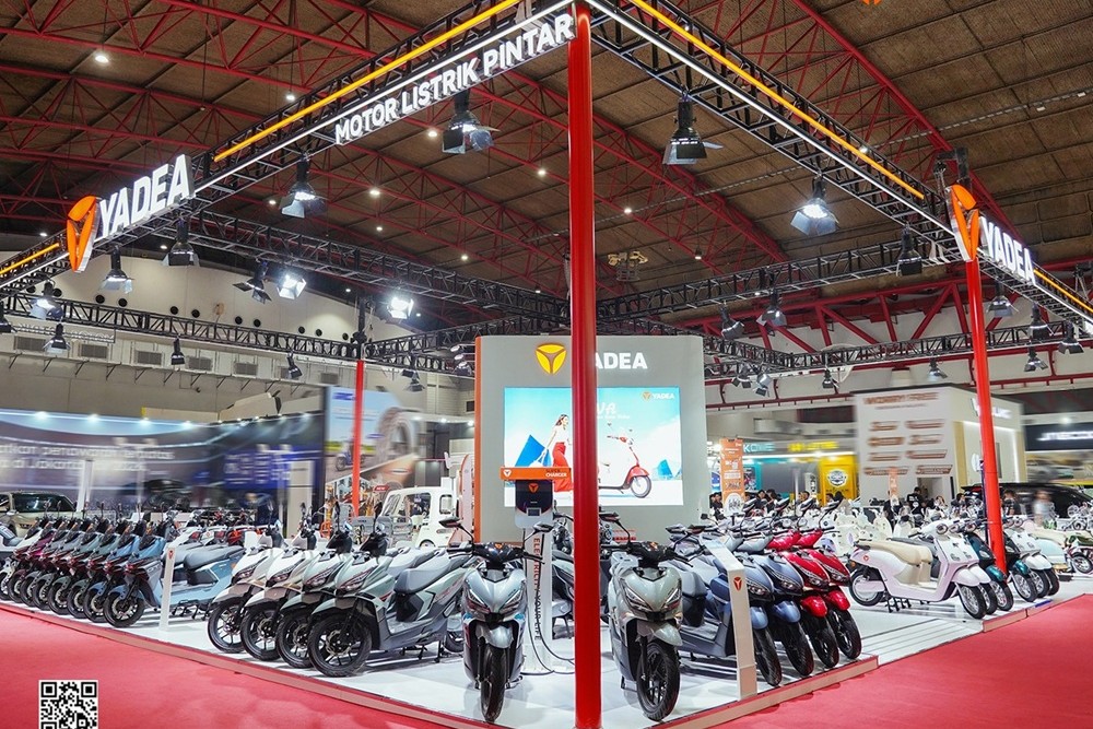 Beli sepeda dan motor listrik Yadea di PRJ 2026