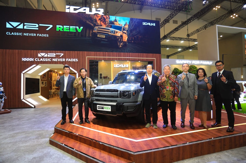 iCAR V27 REEV mengaspal di Indonesia