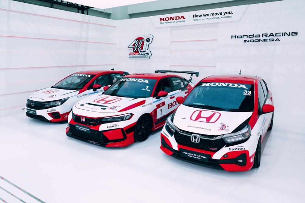 Line-up Honda Racing Indonesia