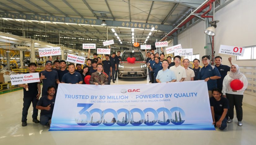 Perayaan produksi 30 juta unit GAC