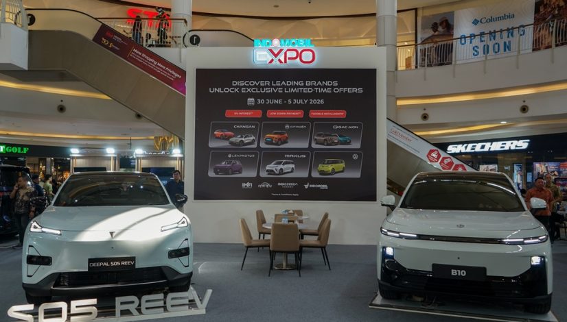 Indomobil Expo Summarecon Mall Serpong menampilkan Leapmotor B10 dan Deepal S05