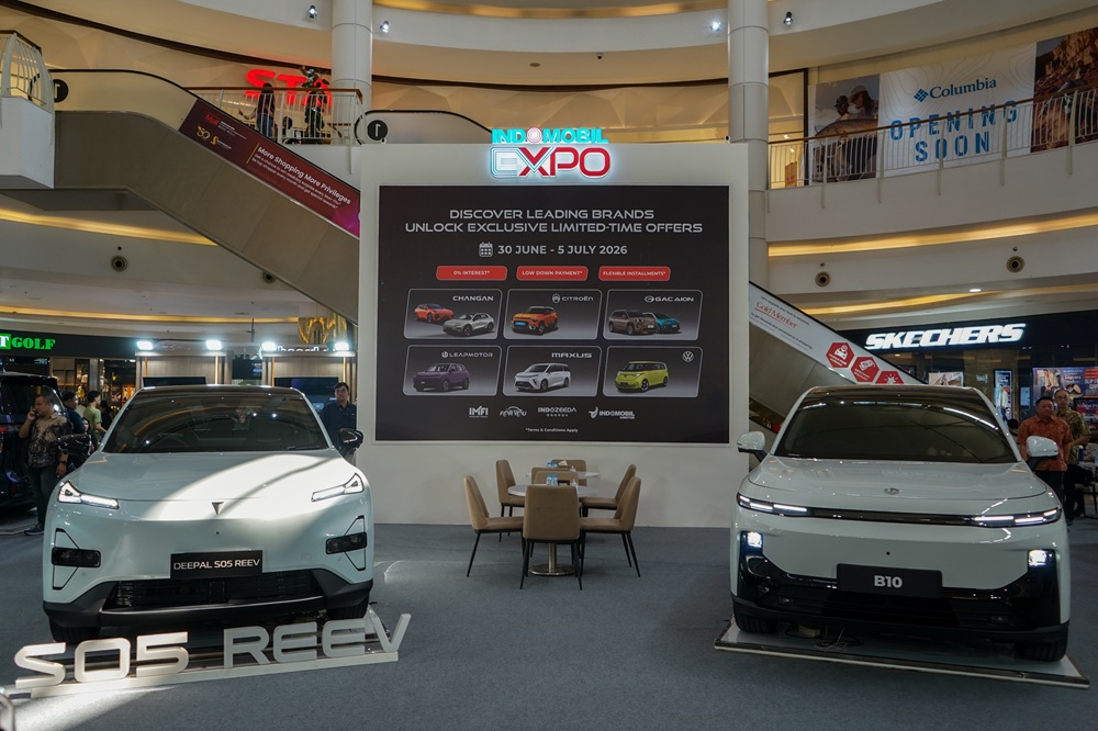Indomobil Expo Summarecon Mall Serpong menampilkan Leapmotor B10 dan Deepal S05