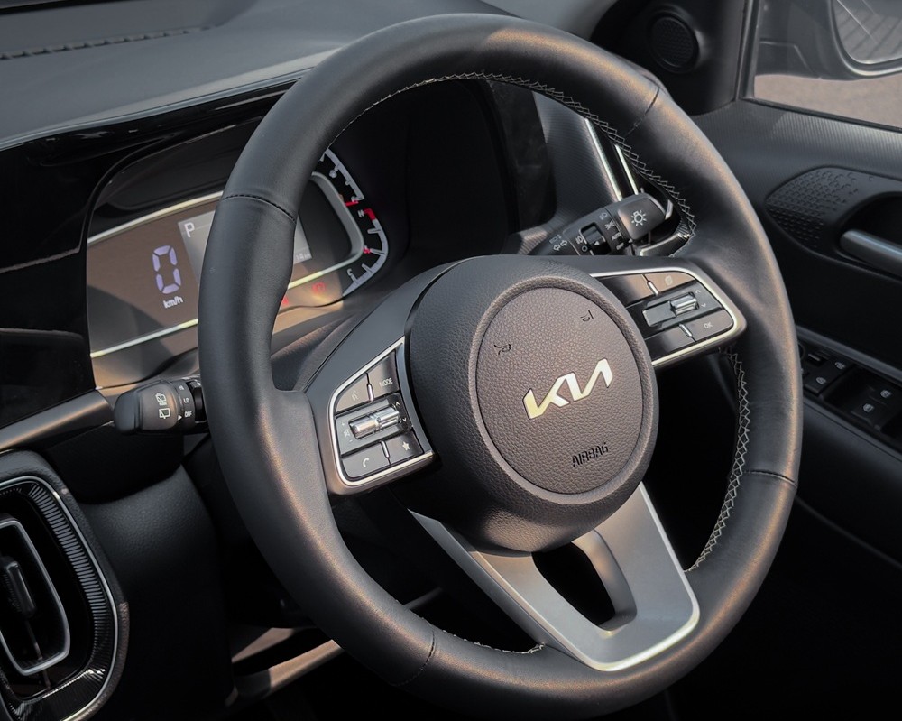 Interior Kia Sonet Black Edition
