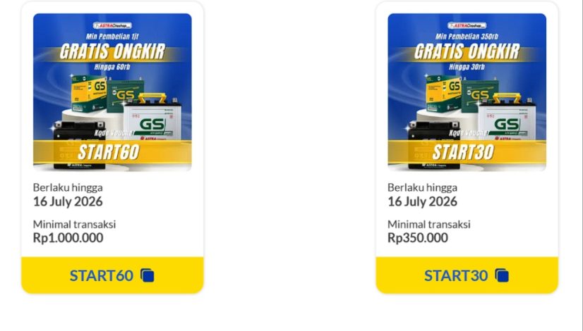 Promo aki GS Astra