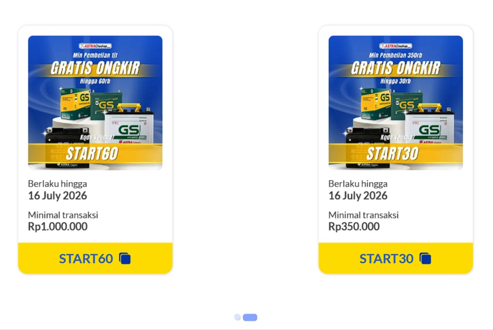 Promo aki GS Astra