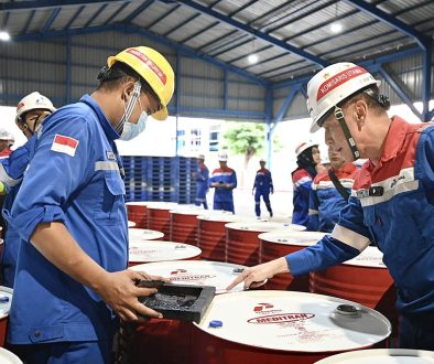Sumber pasokan pelumas Pertamina