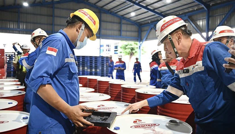Sumber pasokan pelumas Pertamina