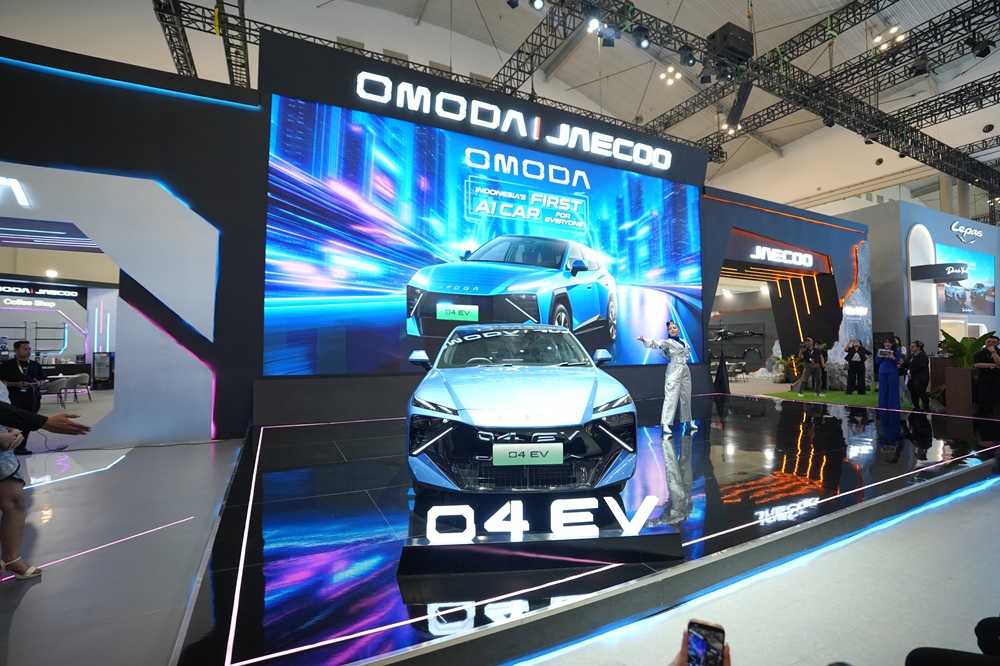 Pemesanan Omoda 04 EV resmi dibuka di GIIAS 2026