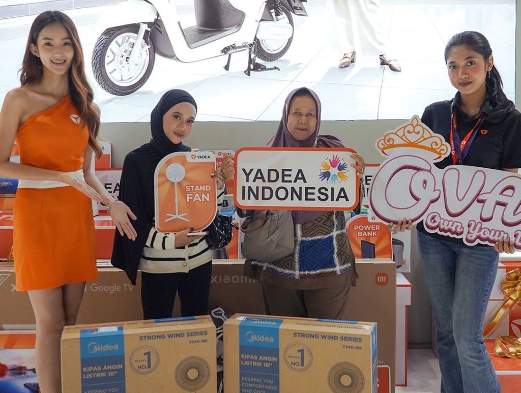 Ragam keuntungan didapatkan dengan beli motor listrik Yadea di PRJ 2026