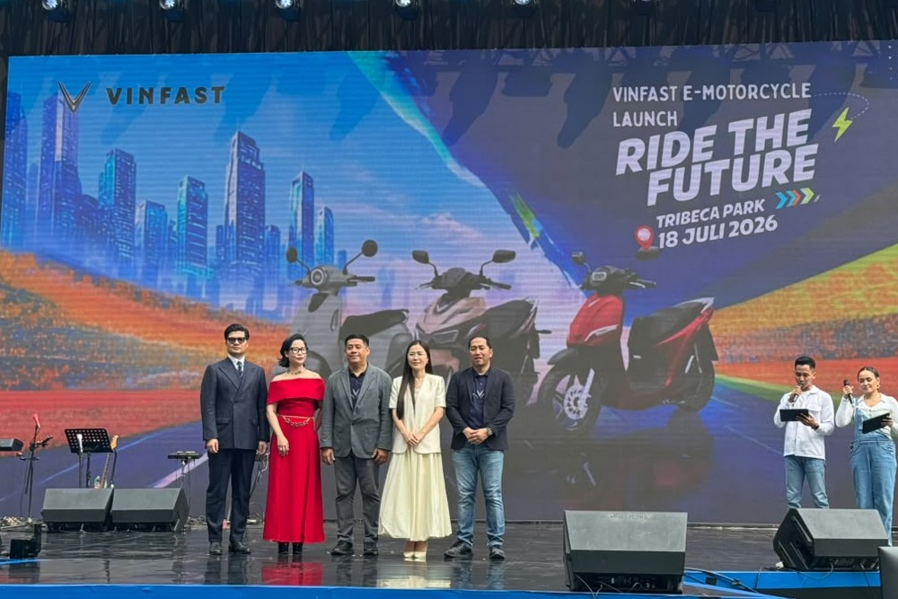 Peluncuran 3 model VinFast e-Motorcycle