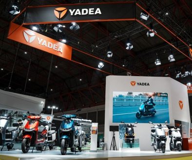 Ilustrasi booth Yadea