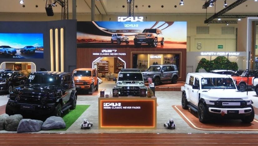 Filosofi Classic Never Fades tertuang di booth iCAR sepanjang GIIAS 2026