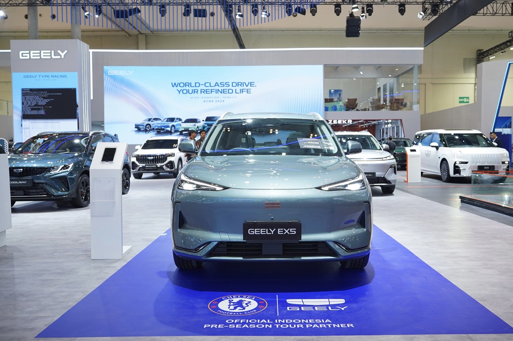 Kolaborasi Geely dan Chelsea di GIIAS 2026