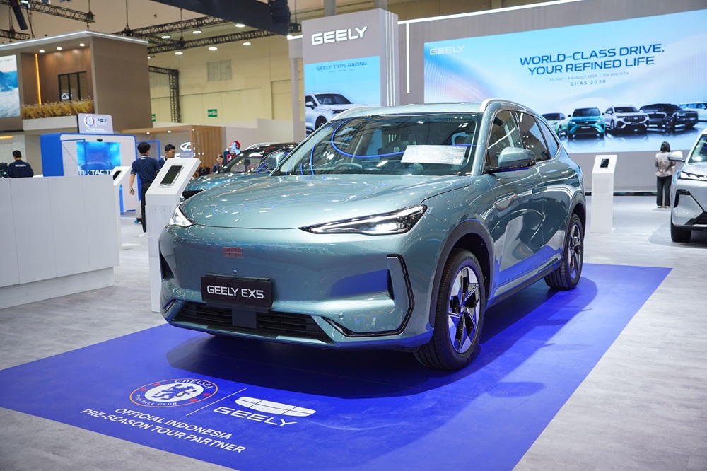 Geely EX5 menghiasi lantai pameran GIIAS