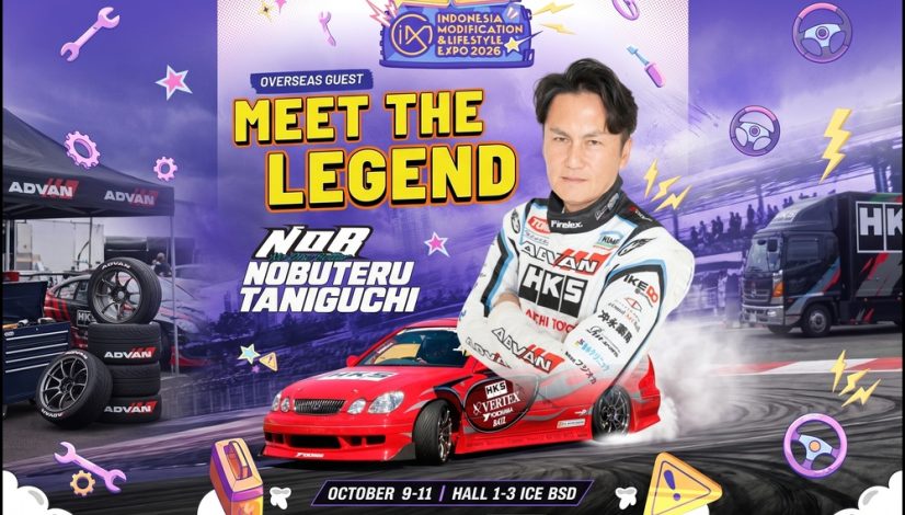 Raja Drift & Time Attack Nobuteru Taniguchi Siap Beri Kejutan di IMX 2026