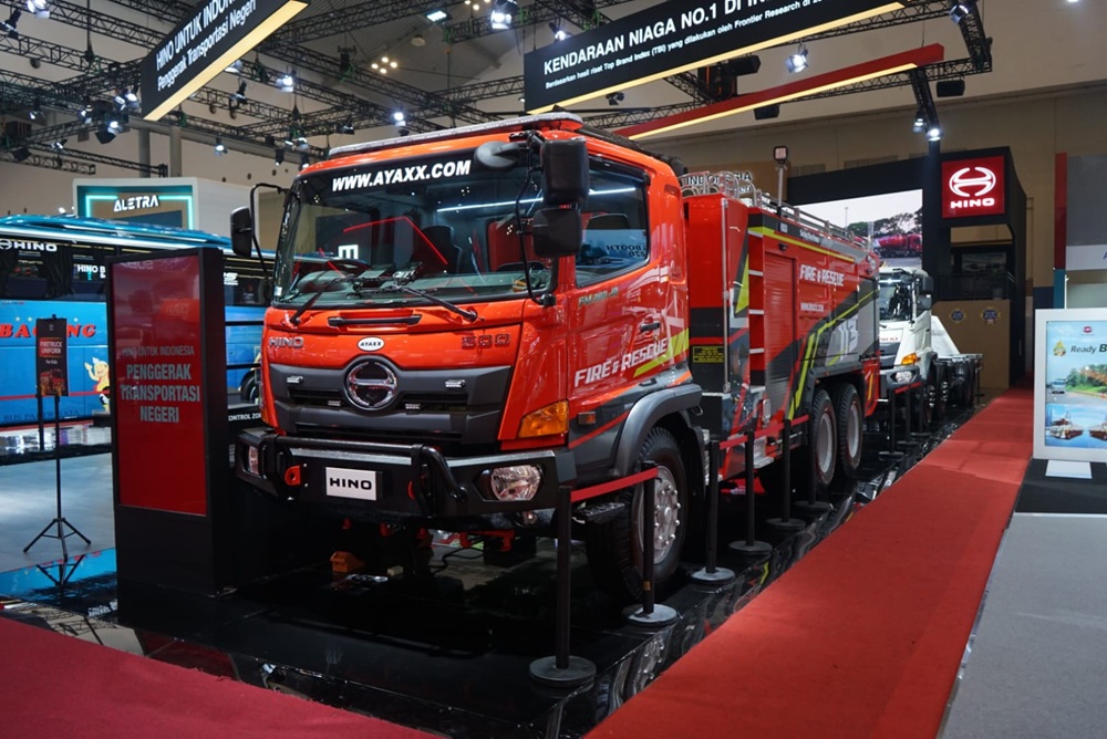 Hino 500 FM 280 JD 6x4 Fire Truck di GIIAS 2026