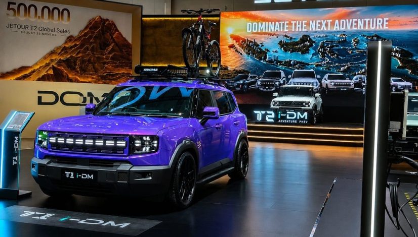 Jetour T Series menghiasi lantai pameran GIIAS 2026