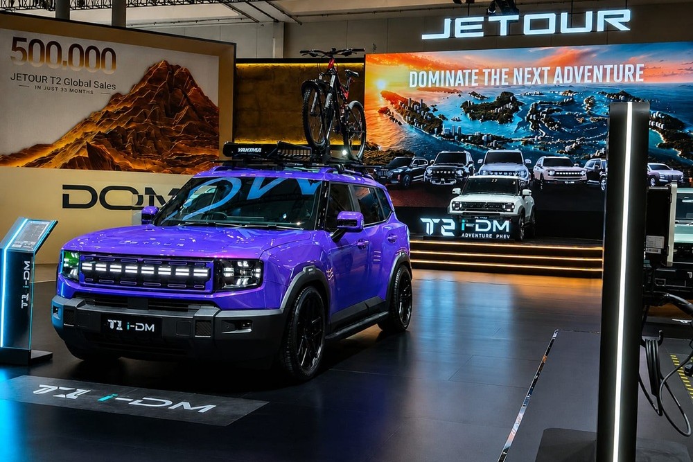 Jetour T Series menghiasi lantai pameran GIIAS 2026