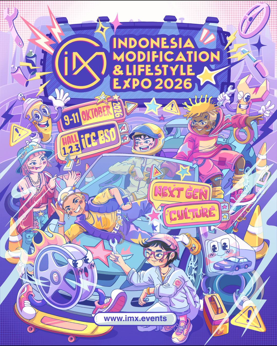 banner event tiket imx 2026 autocorner