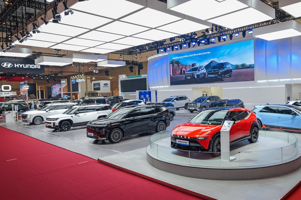 Booth Hyundai di GIIAS 2026