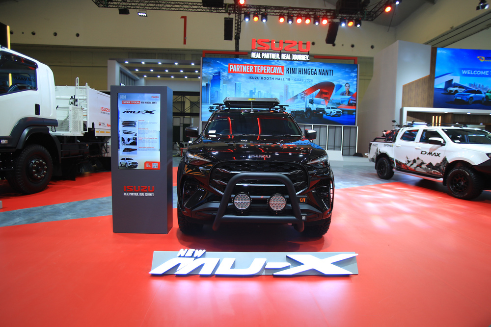 isuzu new mu x 4x4 2026 giias indonesia