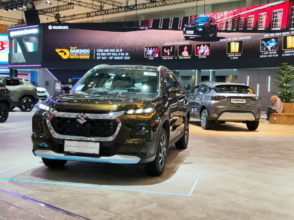 Suzuki Grand Vitara turut menghiasi lantai pameran GIIAS 2026