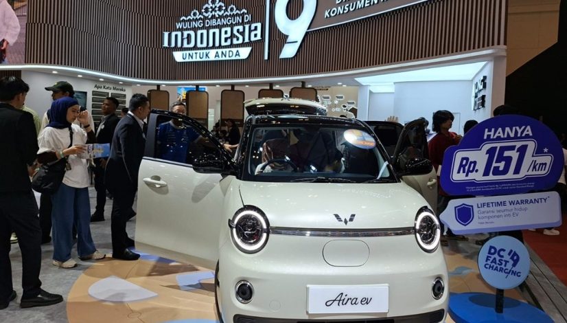 Aira ev sukses berkontribusi besar terhadap penjualan Wuling di GIIAS 2026