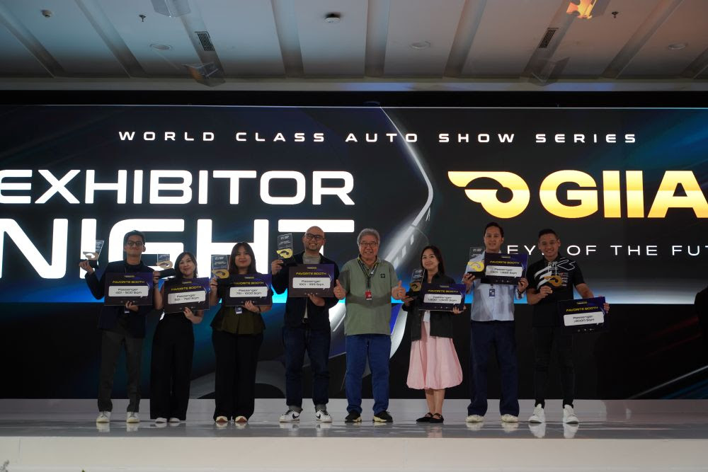 Peraih penghargaan GIIAS 2026 di momen Exhibitor Night