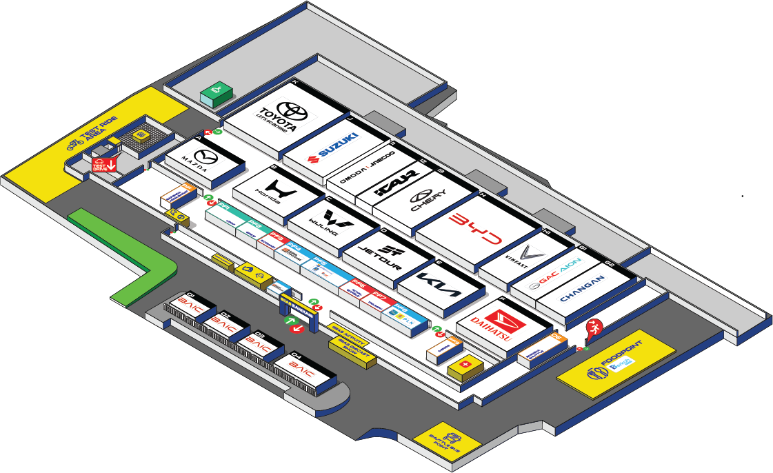 layout giias 2026 bandung autocorner