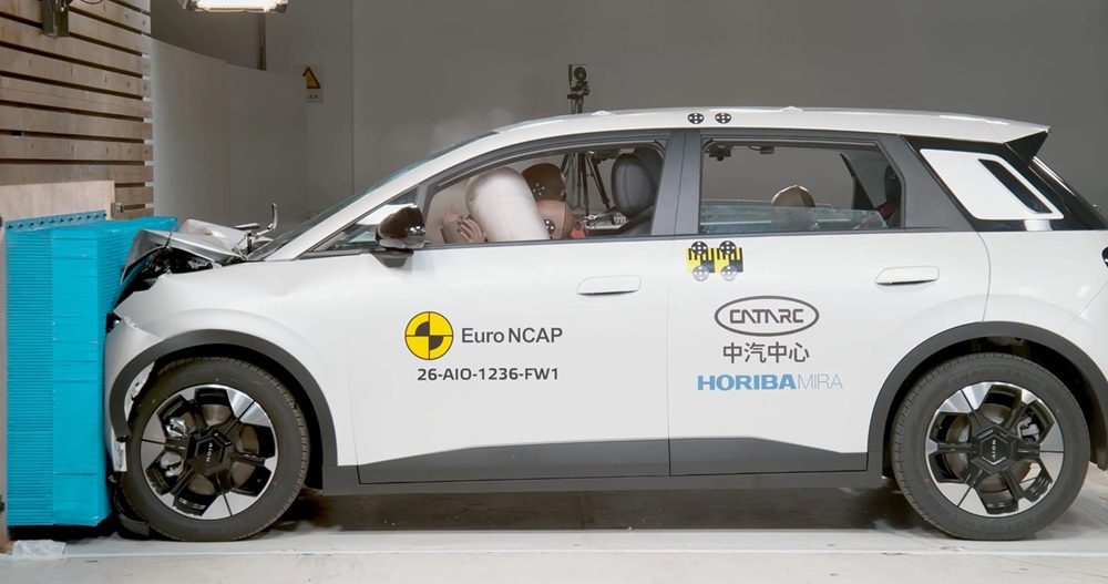 Crash test Aion UT Euro NCAP