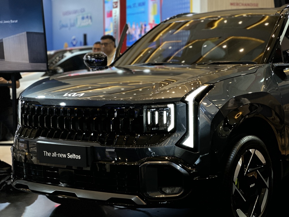 All New Seltos menghiasi lantai pameran